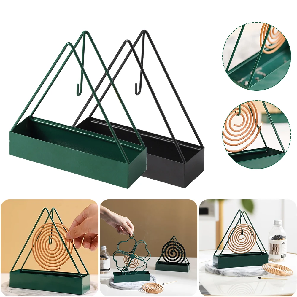 Creative Mosquito Coil Holder Nordic Style Triangle Shaped Summer Day Iron Mosquito Repellent Incenses Rack Plate Home Decoratio
Creative Mosquito Coil Holder Nordic Style Triangle Shaped Summer Day Iron Mosquito Repellent Incenses Rack Plate Home Decoratio