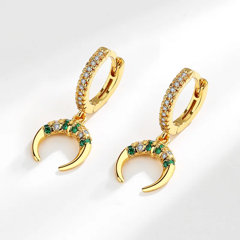 VENTFILLE 925 Sterling Silver Colorful Tribal Retro Crescent Earrings For Women Personalized Trendy Jewelry Accessories 2021 New 
VENTFILLE 925 Sterling Silver Colorful Tribal Retro Crescent Earrings For Women Personalized Trendy Jewelry Accessories 2021 New