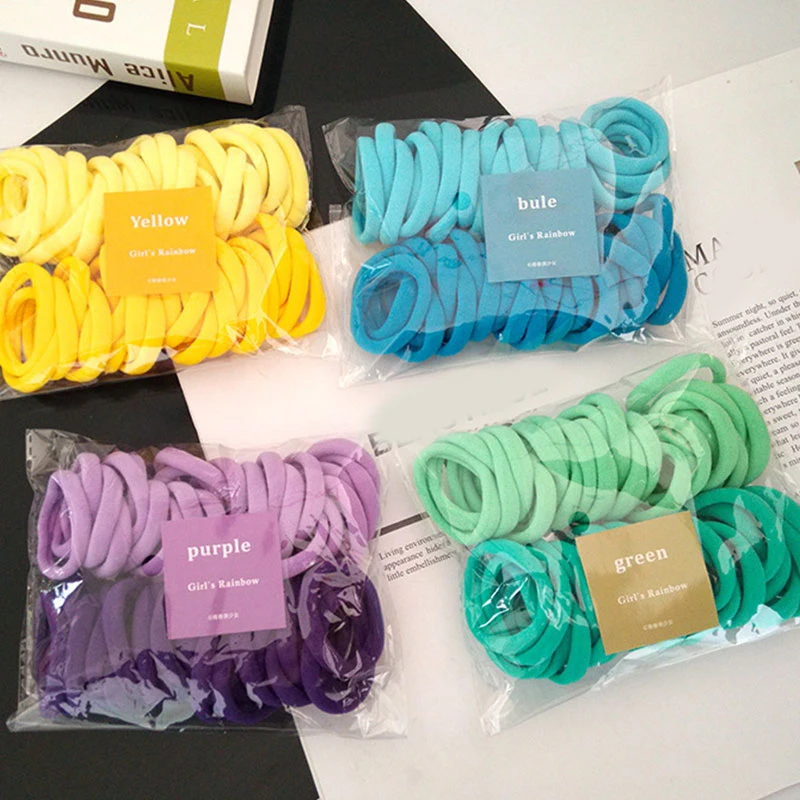 50Pcs/Set Girls Hair Rings Colorful Nylon Elastic Hair Loop Children Ponytail Holder Hair Rope Cute INS Style Hair Accessories
50Pcs/Set Girls Hair Rings Colorful Nylon Elastic Hair Loop Children Ponytail Holder Hair Rope Cute INS Style Hair Accessories
