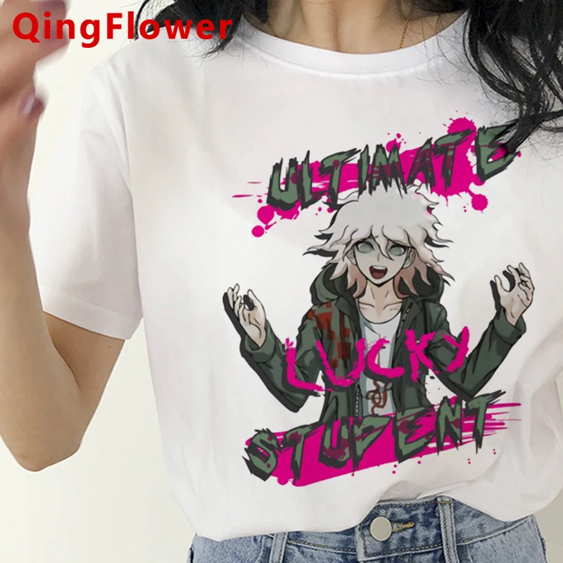 Ouma Kokichi Danganronpa V3 летний топ Женская одежда harajuku kawaii ulzzang уличная одежда 2021 футболка в эстетике
Ouma Kokichi Danganronpa V3 летний топ Женская одежда harajuku kawaii ulzzang уличная одежда 2021 футболка в эстетике