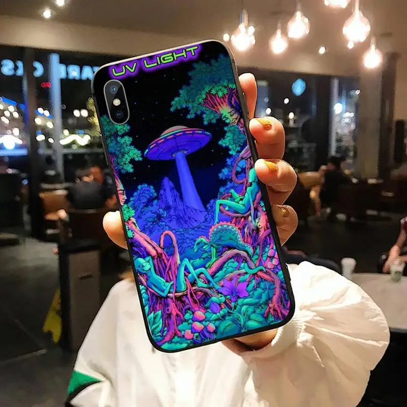 Alien UFO Cartoon Psychedelic Art luxury Phone Case funda for iPhone 11 12 pro XS MAX 8 7 6 6S Plus X 5S SE 2020 XR
Alien UFO Cartoon Psychedelic Art luxury Phone Case funda for iPhone 11 12 pro XS MAX 8 7 6 6S Plus X 5S SE 2020 XR