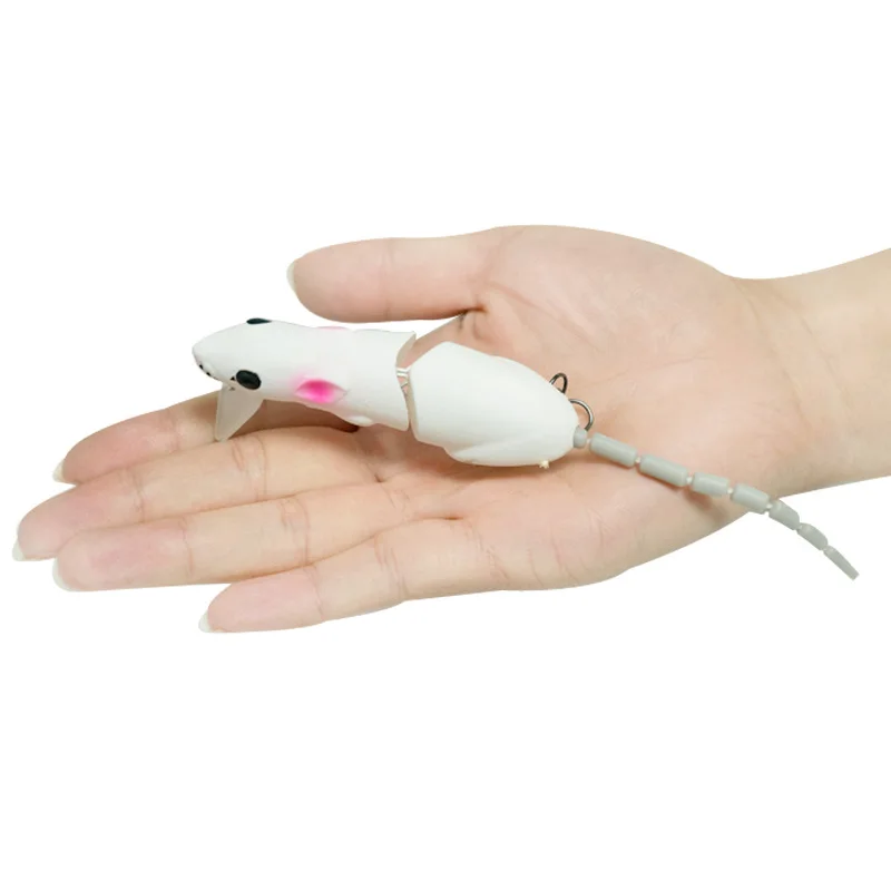 15.5g Artificial Fishing Jointed Lure Mouse Lure Swimbait Rat Fishing Bait Pike Bass Hook Fishing Minnow Bionics Crankbaits
15.5g Artificial Fishing Jointed Lure Mouse Lure Swimbait Rat Fishing Bait Pike Bass Hook Fishing Minnow Bionics Crankbaits