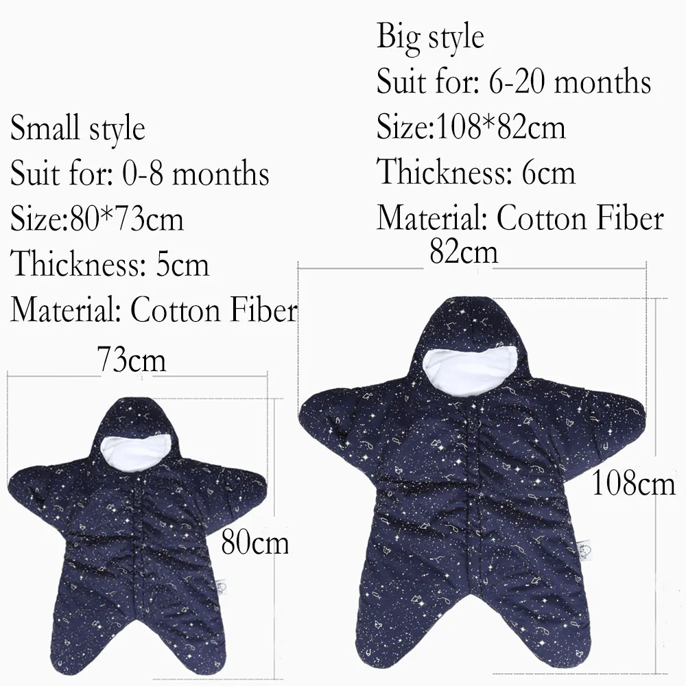 INSULAR Baby Warm Stroller Sleeping Bag Newborn Anti-Kicking Wearable Sleep Sack Blanket Swaddling Thicken Winter Kids Sleepbag
INSULAR Baby Warm Stroller Sleeping Bag Newborn Anti-Kicking Wearable Sleep Sack Blanket Swaddling Thicken Winter Kids Sleepbag