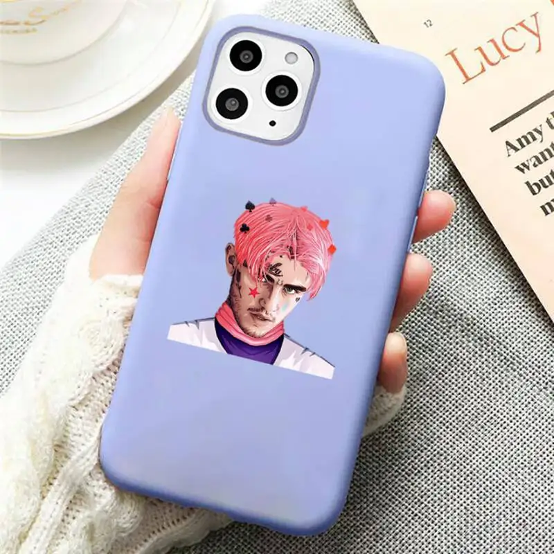 lil peep Phone Case Candy Color Violet for iPhone 11 12 pro XS MAX 8 7 6 6S Plus X SE 2020 XR 
lil peep Phone Case Candy Color Violet for iPhone 11 12 pro XS MAX 8 7 6 6S Plus X SE 2020 XR