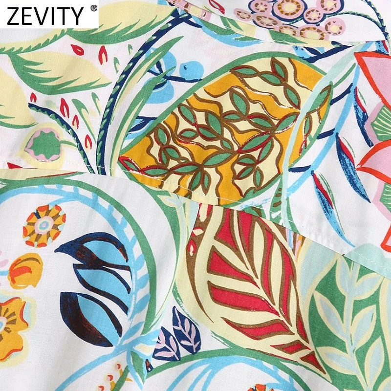 Zevity Women Vintage Patchwork Floral Print Casual Shirt Playsuits Female Sweet Loose Shorts Siamese Chic Business Rompers P1128
Zevity Women Vintage Patchwork Floral Print Casual Shirt Playsuits Female Sweet Loose Shorts Siamese Chic Business Rompers P1128