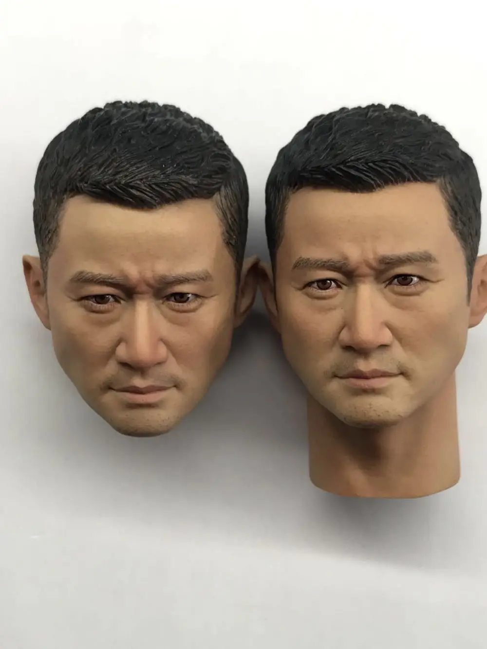 

1/6 Scale Movie Characters China's Tough Guy Asian Male Head Sculpt Carving Model Toy Fit 12" Male Soldier Action Figure