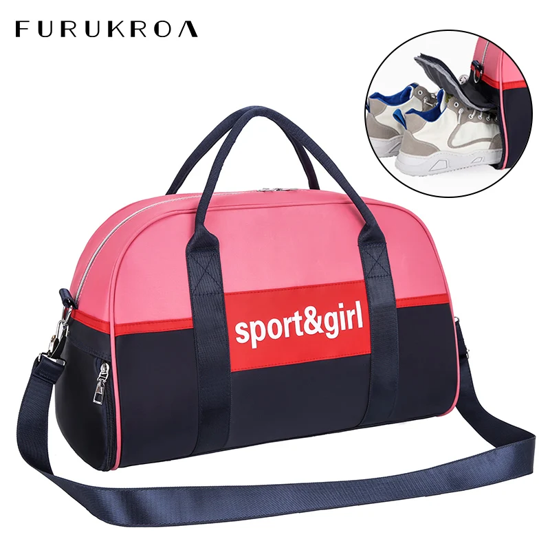 Gym Fitness Bag Women Sports Large Training Dry Wet Separation Handbag Training Excersize Shoulder Bags With Shoes Pocket X448B
Gym Fitness Bag Women Sports Large Training Dry Wet Separation Handbag Training Excersize Shoulder Bags With Shoes Pocket X448B