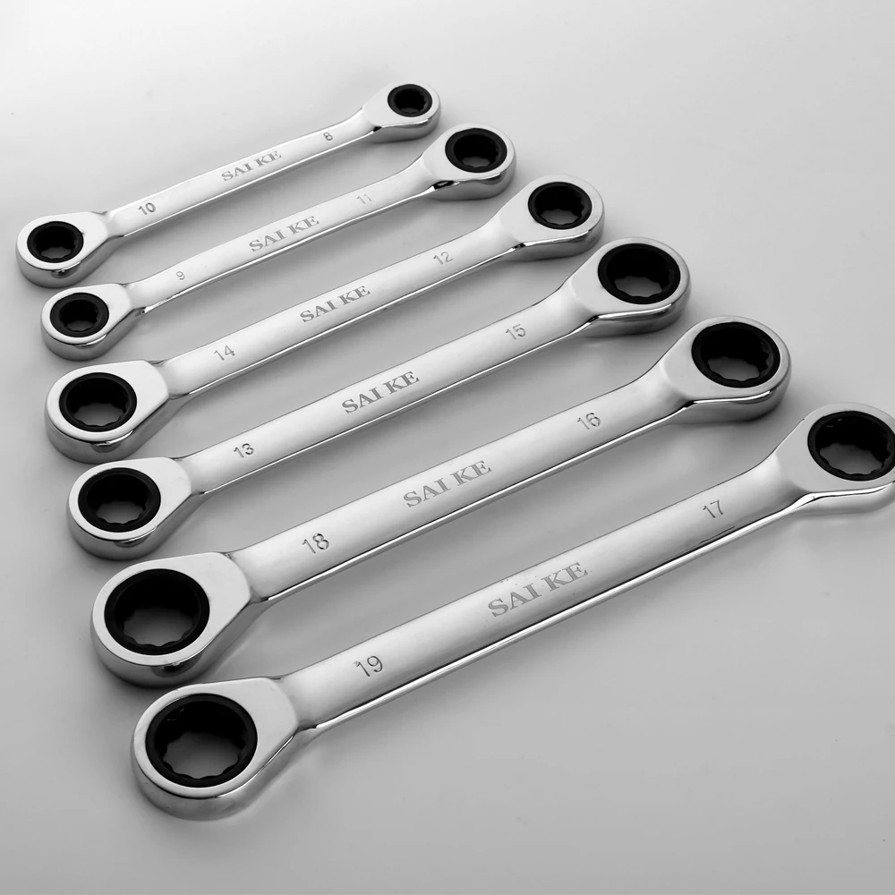 Metric Double Box-End Ratcheting Wrenches Set Wrench Tool Set Car Mechanic Tools
Metric Double Box-End Ratcheting Wrenches Set Wrench Tool Set Car Mechanic Tools