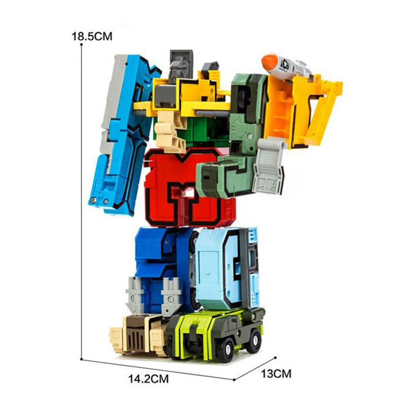 10Pcs Creative Assembled Educational Building Blocks Digital Action Figure Transformation Robot Deform Car Plane Kids Toy Gift
10Pcs Creative Assembled Educational Building Blocks Digital Action Figure Transformation Robot Deform Car Plane Kids Toy Gift