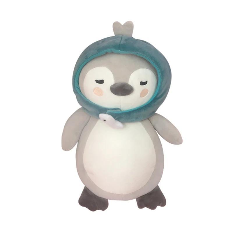 38CM Grey Lovely Plush Penguin Doll Korea Popular TV Play Plush Toy Doll sohn ye jin hyun Bin Wings Will Move Cartoon Soft Gift
38CM Grey Lovely Plush Penguin Doll Korea Popular TV Play Plush Toy Doll sohn ye jin hyun Bin Wings Will Move Cartoon Soft Gift