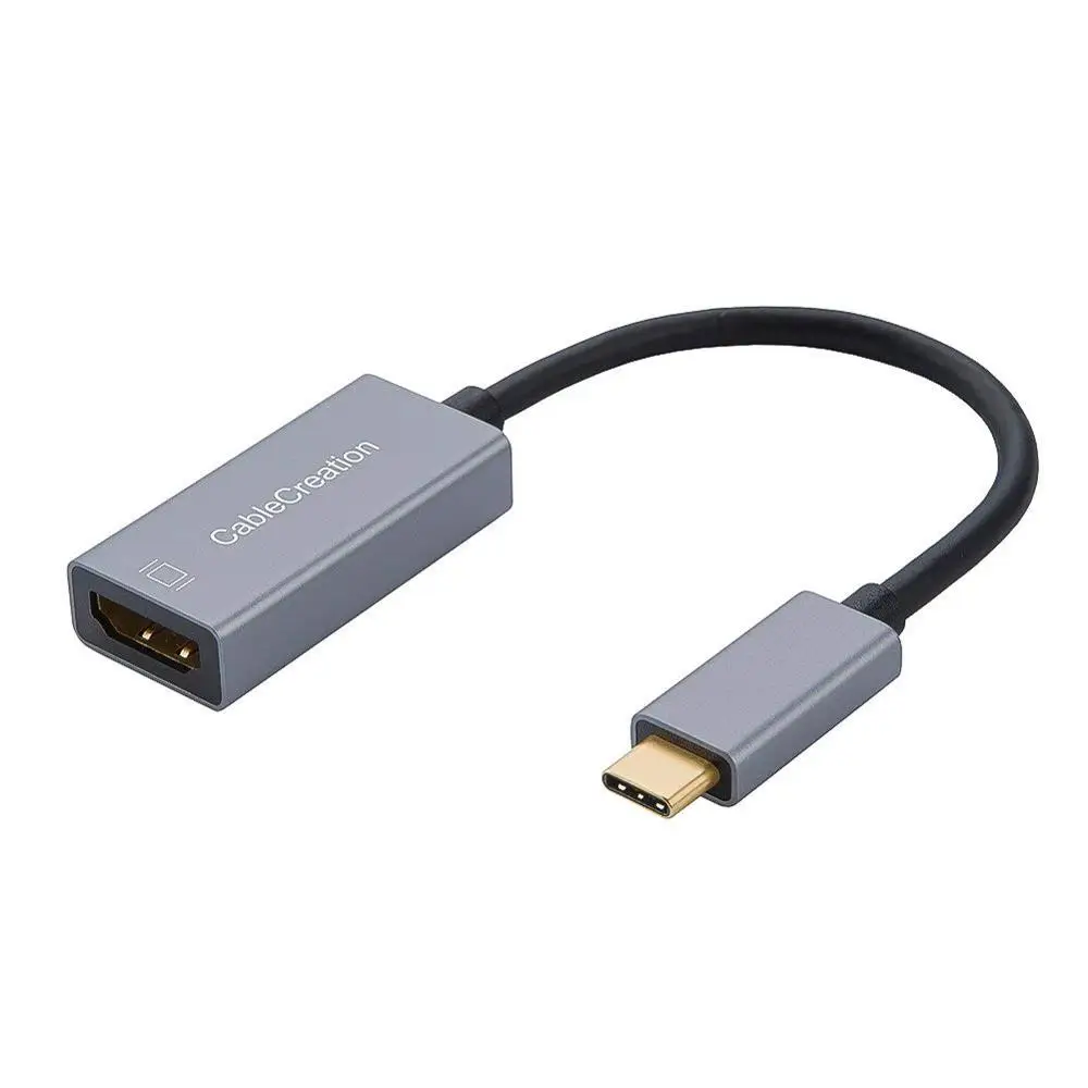 USB C к HDMI 4K @ 60Hz кабель Type адаптеру совместимый с MacBook Pro 2018 iPad Surface Go и т. Д.|Адаптеры