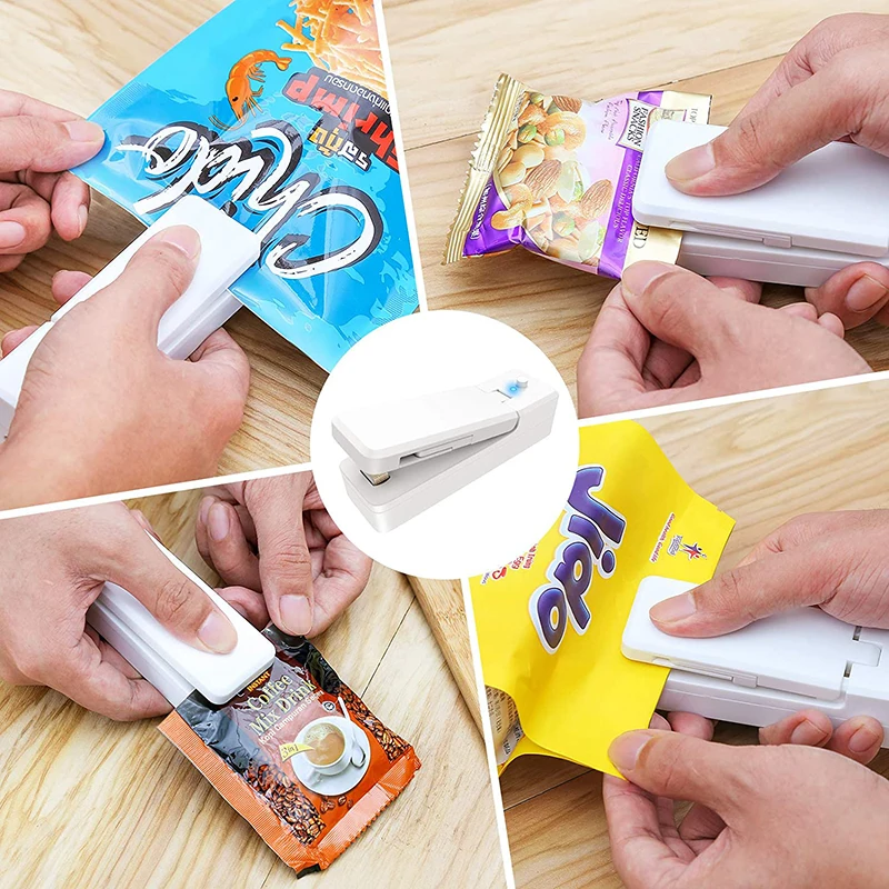 Rechargeable Thermal Sealing Plastic Bags Sealer with Magnet Mini Portable Heat Closer for Bracket Food Bag Kitchen Accessories
Rechargeable Thermal Sealing Plastic Bags Sealer with Magnet Mini Portable Heat Closer for Bracket Food Bag Kitchen Accessories