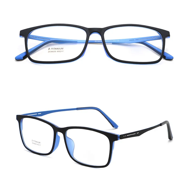 

OEYEYEO новые пластиковые титановые оправы для очков Мужские Простые Спортивные очки Женские легкие и гибкие очки для близорукости