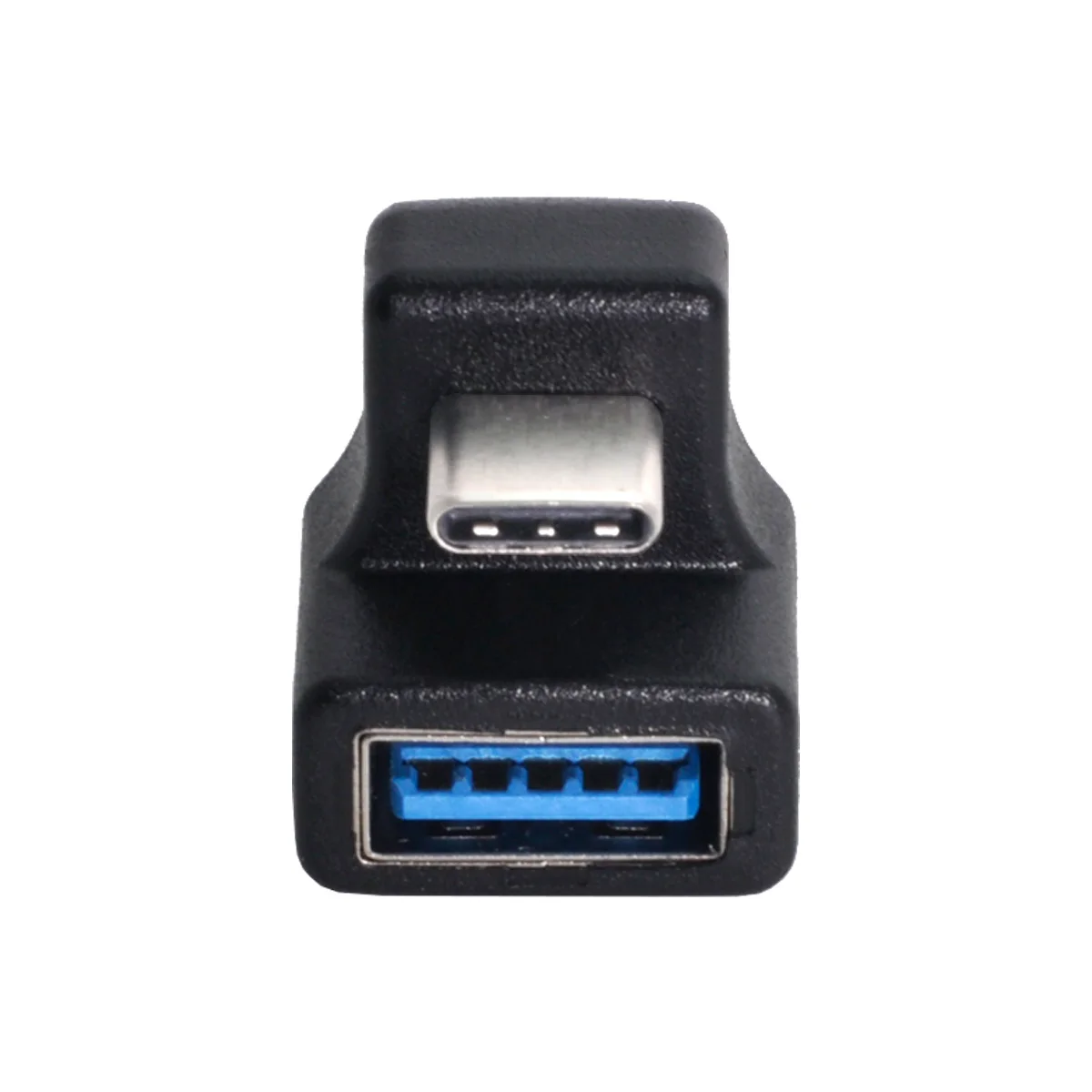 180 Degree Up & Down Angled Type-C USB-C OTG to USB 5.0 Female Extension Adapter for Cell Phone & Tablet
180 Degree Up & Down Angled Type-C USB-C OTG to USB 5.0 Female Extension Adapter for Cell Phone & Tablet