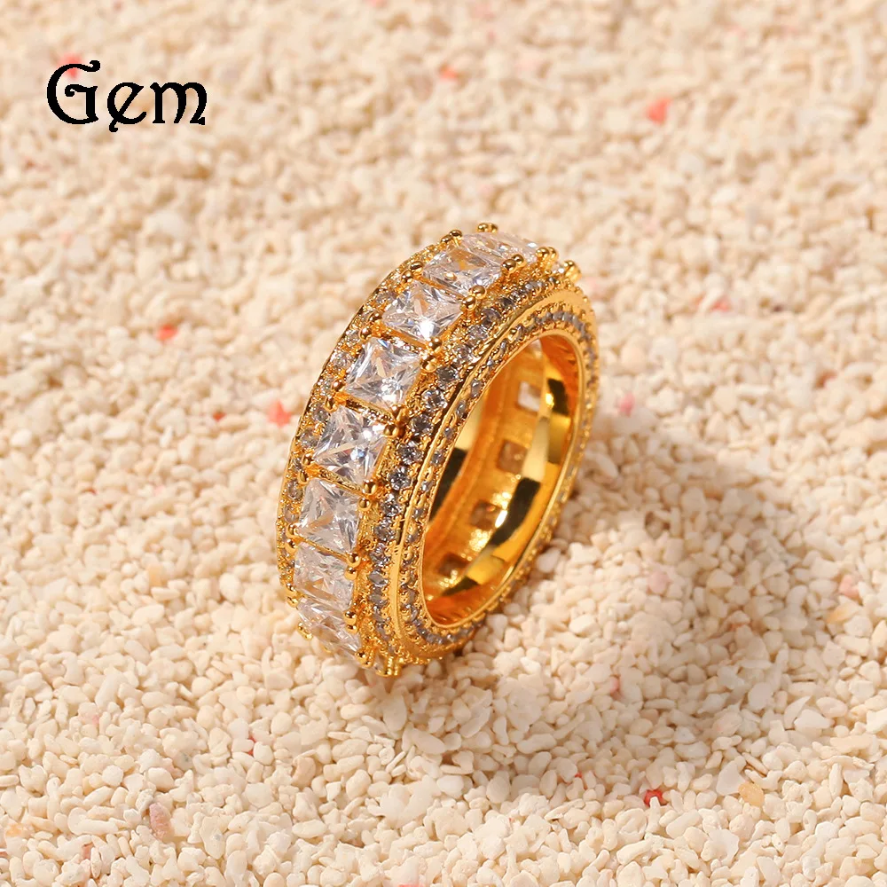 Hiphop Micro Set With Five Rows Full of Zircon Rings Hipster Hiphop Men's Round Ring Free Shipping Women's Fashion Jewelry
Hiphop Micro Set With Five Rows Full of Zircon Rings Hipster Hiphop Men's Round Ring Free Shipping Women's Fashion Jewelry