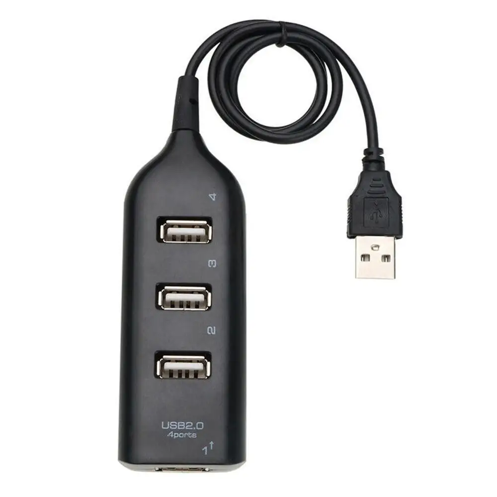 4 Ports USB 2.0 HUB Splitter Adapter Multi Expansion Cable Adapter Port Portable Switch Switcher for PC Laptop
4 Ports USB 2.0 HUB Splitter Adapter Multi Expansion Cable Adapter Port Portable Switch Switcher for PC Laptop