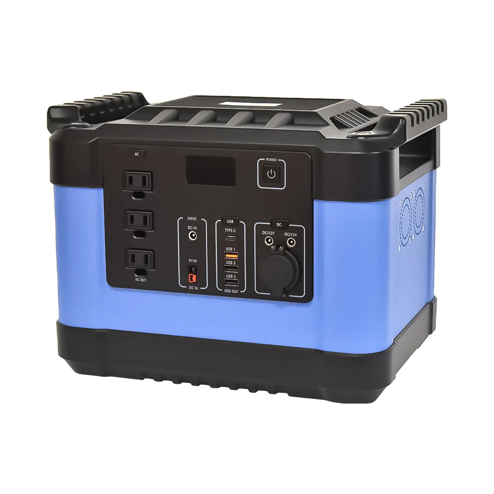 MultiFunction Home Battery Charger 1000W AC DC USB Portable Power Station
MultiFunction Home Battery Charger 1000W AC DC USB Portable Power Station