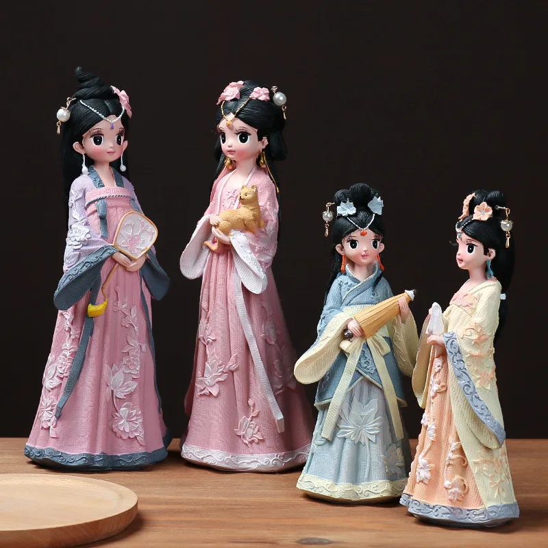 Antique Style Cute Chinese Costume Girls Miniatures DIY Ornament Home Decoration Art Crafts Ornaments Gifts Desk Car Decor
Antique Style Cute Chinese Costume Girls Miniatures DIY Ornament Home Decoration Art Crafts Ornaments Gifts Desk Car Decor