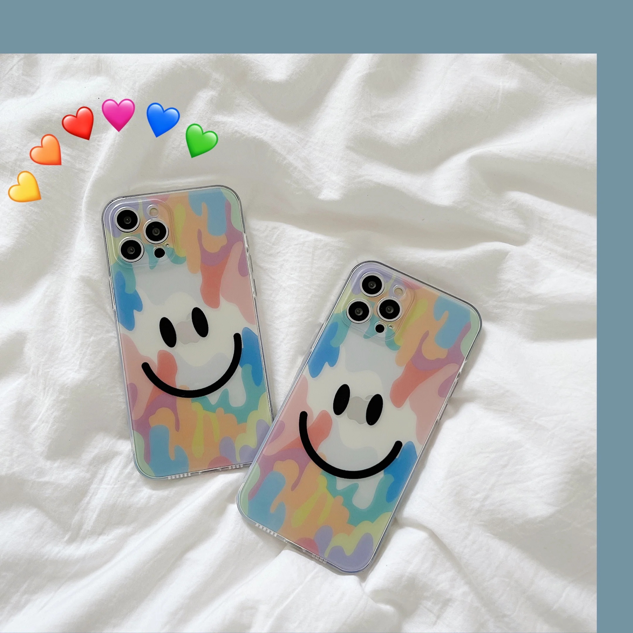 Smiley TPU phone soft shell for iPhone 11 12 pro Max x xs max xr 7 8p case anti drop multicolor Protective Clear cover for girls
Smiley TPU phone soft shell for iPhone 11 12 pro Max x xs max xr 7 8p case anti drop multicolor Protective Clear cover for girls