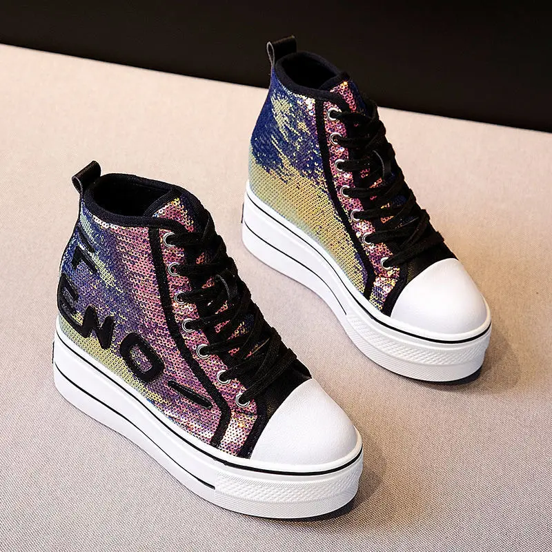 Inner Height Increasing Casual Shoes Women's All-Match Internet Celebrity 2021 New Platform High-Top Canvas Shoes
Inner Height Increasing Casual Shoes Women's All-Match Internet Celebrity 2021 New Platform High-Top Canvas Shoes
