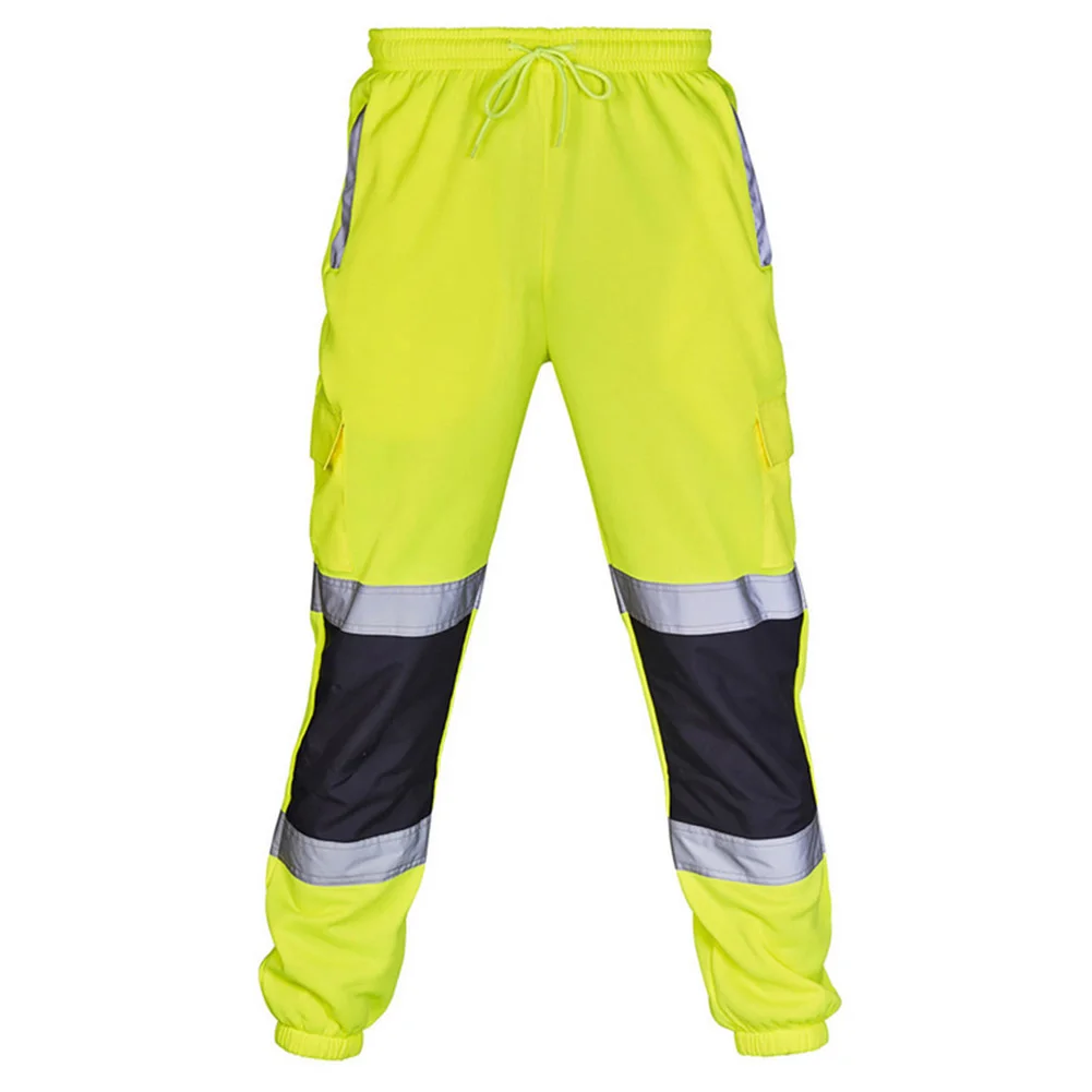 Fashion Men Road Work High Visibility Overalls Casual Pocket Work Casual Trouser Pants Autumn Reflective Trousers
Fashion Men Road Work High Visibility Overalls Casual Pocket Work Casual Trouser Pants Autumn Reflective Trousers