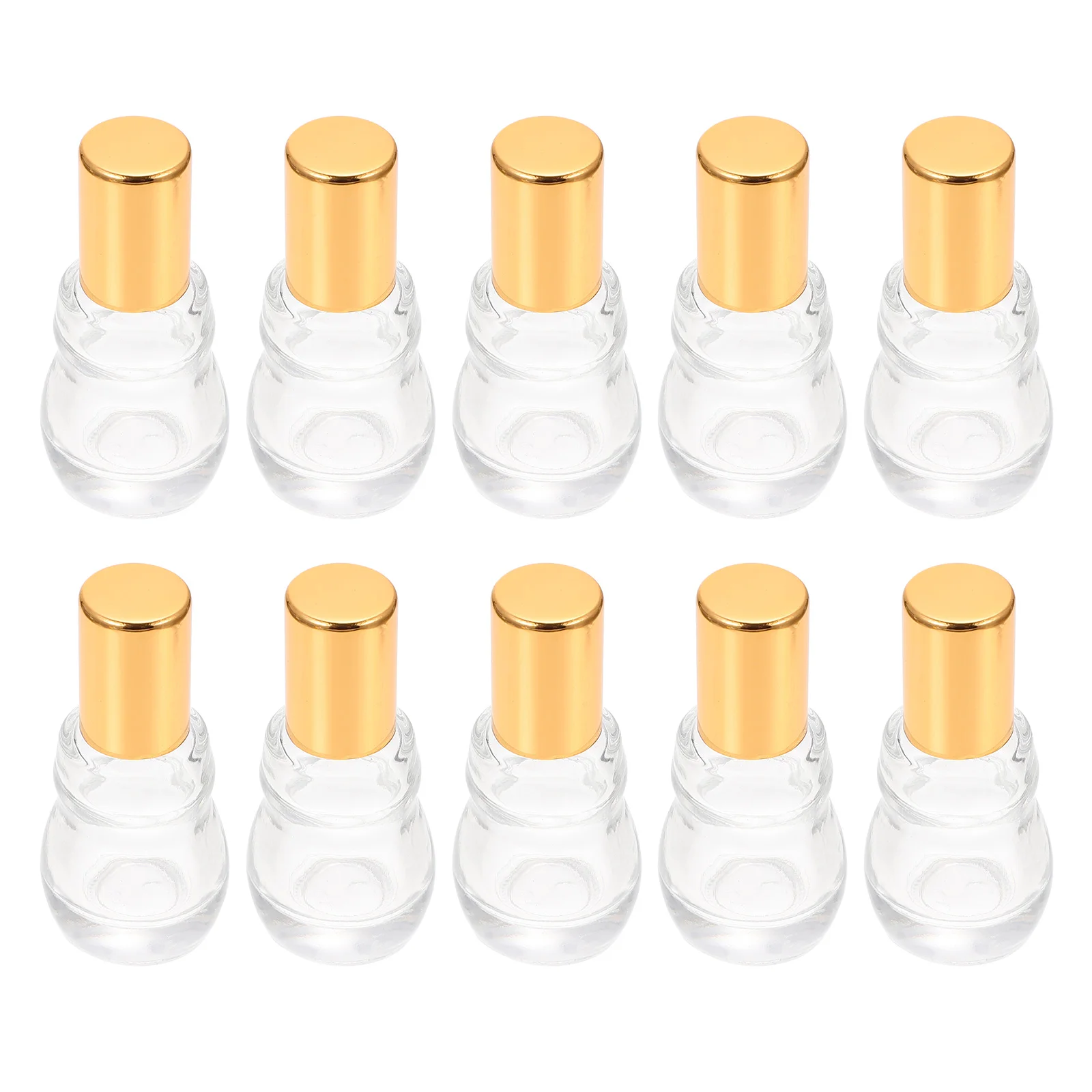 10PCS Empty Roll-on Glass Bottle Small Essential Oil Bottle Gourd Roller Bottle
10PCS Empty Roll-on Glass Bottle Small Essential Oil Bottle Gourd Roller Bottle