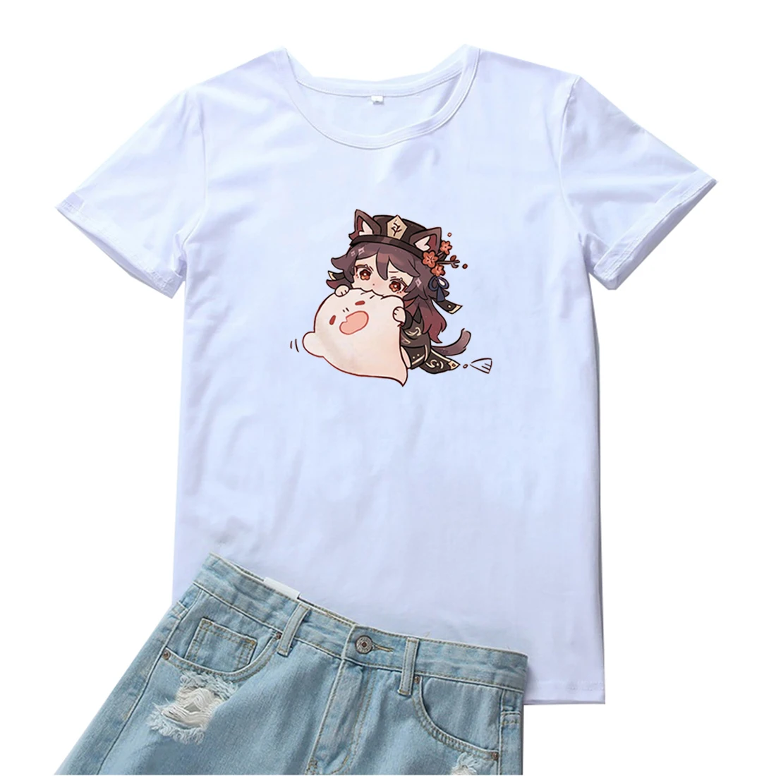 Kawaii аниме графическая Футболка женская мультяшная печать женские футболки винтажная Женская Эстетическая одежда
Kawaii аниме графическая Футболка женская мультяшная печать женские футболки винтажная Женская Эстетическая одежда