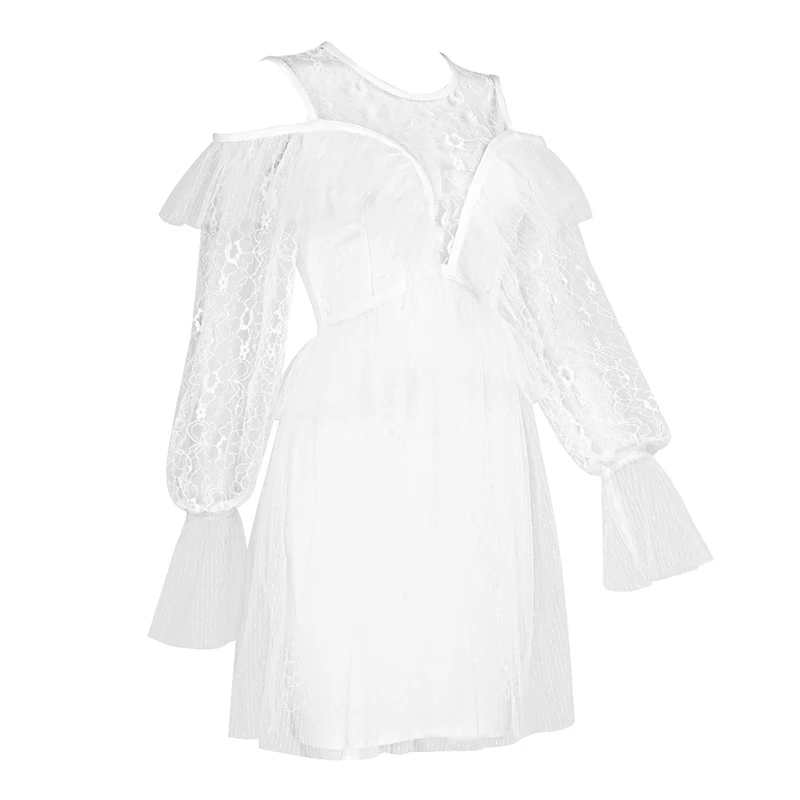 BEAUKEY 2021 Summer Cool Women Long Sleeve Mesh Bandage Dress Bodycon Hollow Out White Sexy Mini Dress For Party Wedding Vestido
BEAUKEY 2021 Summer Cool Women Long Sleeve Mesh Bandage Dress Bodycon Hollow Out White Sexy Mini Dress For Party Wedding Vestido