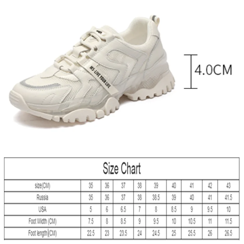 Women's Sneakers 2021 Summer New Single Mesh Platform Casual Shoes Ladies Korean Student Shoes Girl
Women's Sneakers 2021 Summer New Single Mesh Platform Casual Shoes Ladies Korean Student Shoes Girl