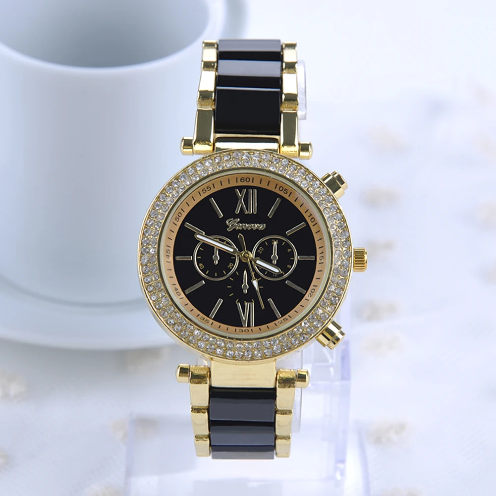 Gift Easy Reading Ceramic Fashion Artificial Diamond Shopping Casual Gold-plated Daily Round Shape Women Watch
Gift Easy Reading Ceramic Fashion Artificial Diamond Shopping Casual Gold-plated Daily Round Shape Women Watch