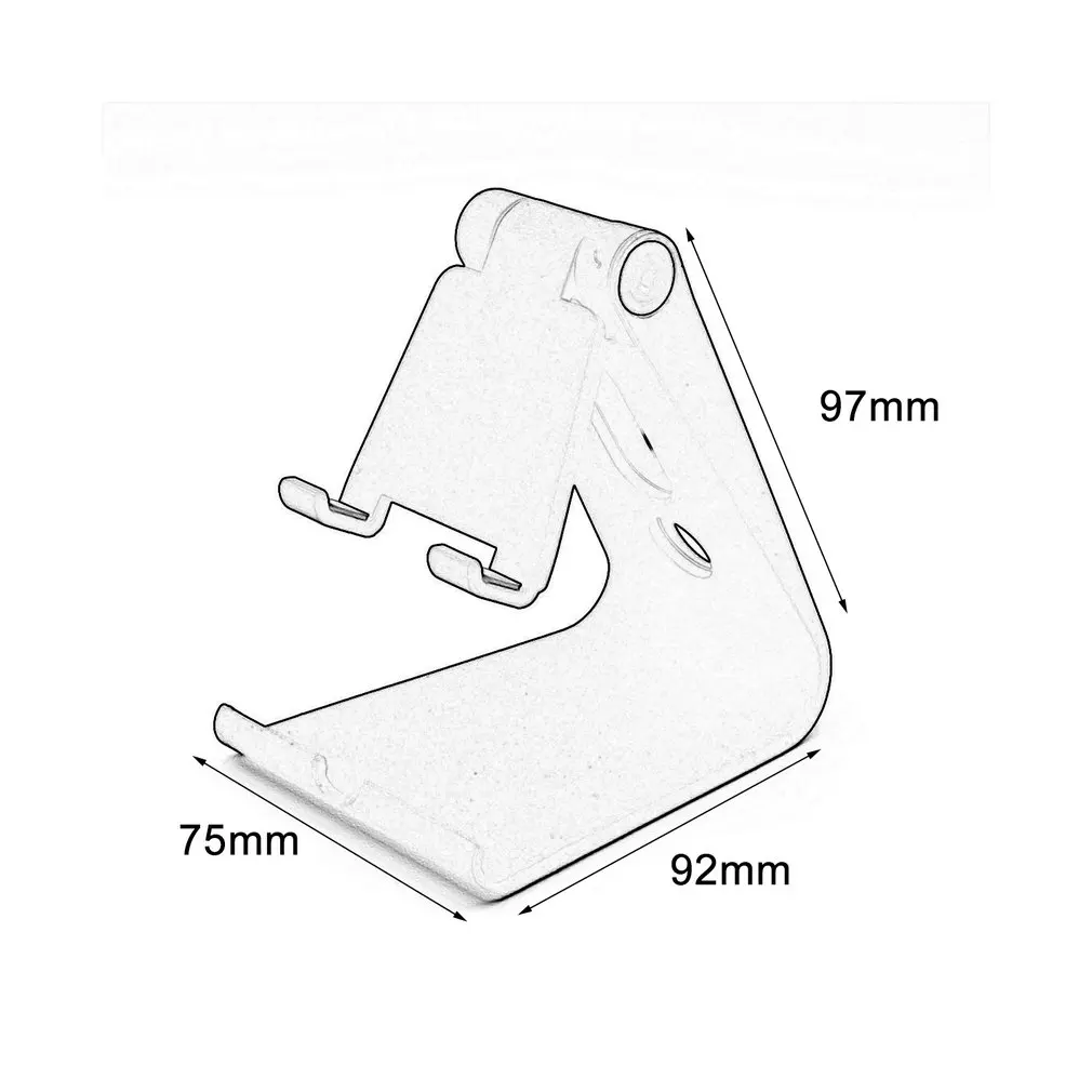 NEW Universal Adjustable Mobile Phone Holder for iPhone Huawei Xiaomi Plastic Phone Stand Desk Tablet Folding Stand Desktop
NEW Universal Adjustable Mobile Phone Holder for iPhone Huawei Xiaomi Plastic Phone Stand Desk Tablet Folding Stand Desktop