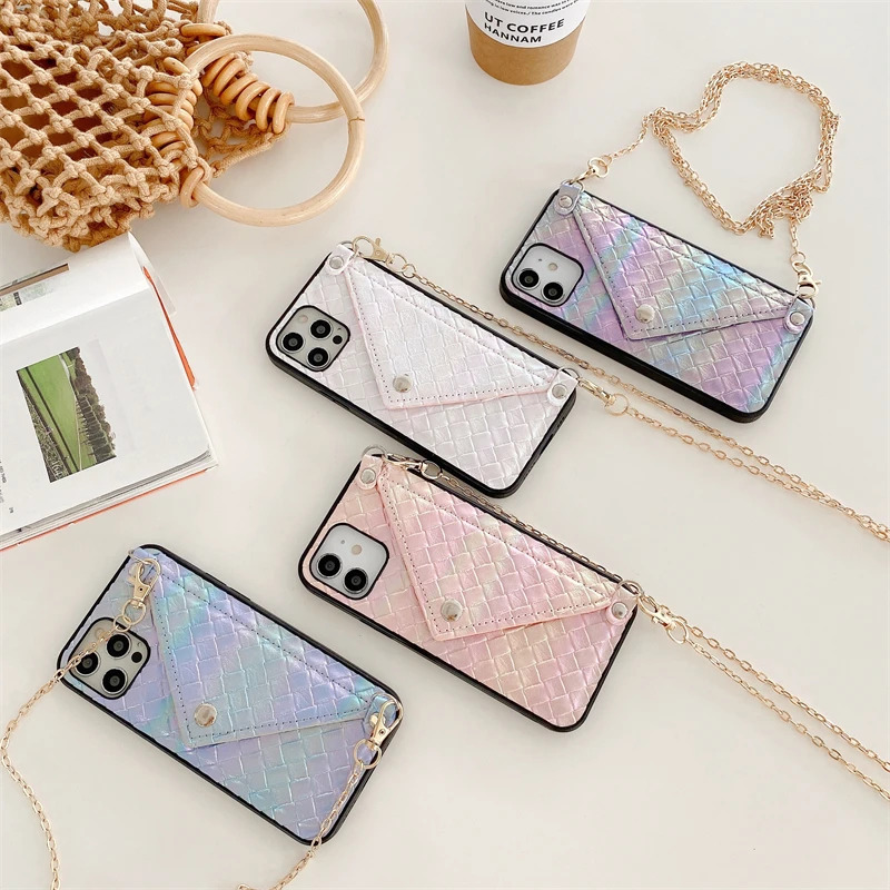 Crossbody PU Leather Case for iPhone 12 11 Pro Max Woven Pattern Card Holder Wallet Case for iPhone Xs Max XR X 8 7
Crossbody PU Leather Case for iPhone 12 11 Pro Max Woven Pattern Card Holder Wallet Case for iPhone Xs Max XR X 8 7