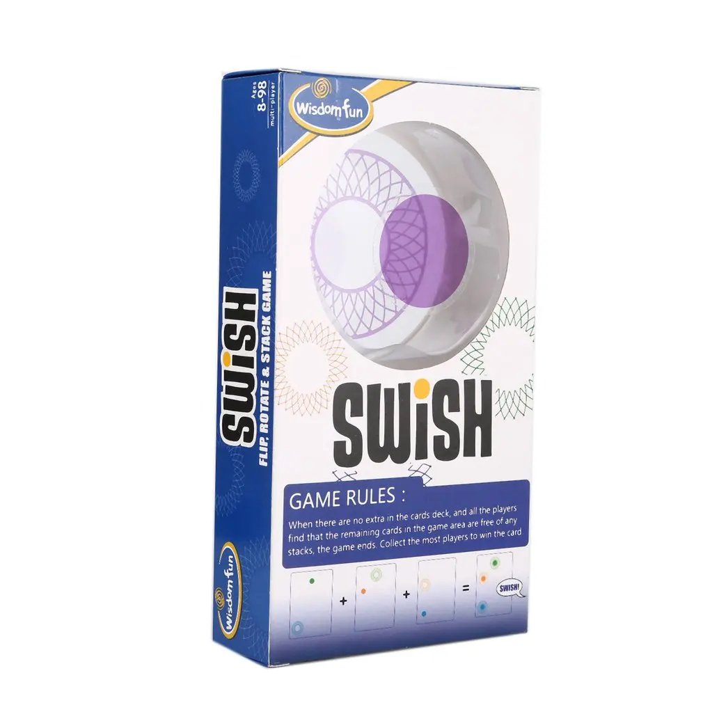 Multiple Overlapping Transparent Cards Game Swish Toy Set Spatial Logical Puzzle Toy Intelligent Kids Gift Fast Paced Fun Game
Multiple Overlapping Transparent Cards Game Swish Toy Set Spatial Logical Puzzle Toy Intelligent Kids Gift Fast Paced Fun Game