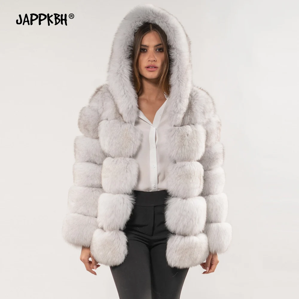 Hooded Faux Fox Fur Coat Women 2020 Autumn Winter Thick Warm Jackets Female Casual Plus Size Slim Coat Vintage Oversized Clothes
Hooded Faux Fox Fur Coat Women 2020 Autumn Winter Thick Warm Jackets Female Casual Plus Size Slim Coat Vintage Oversized Clothes