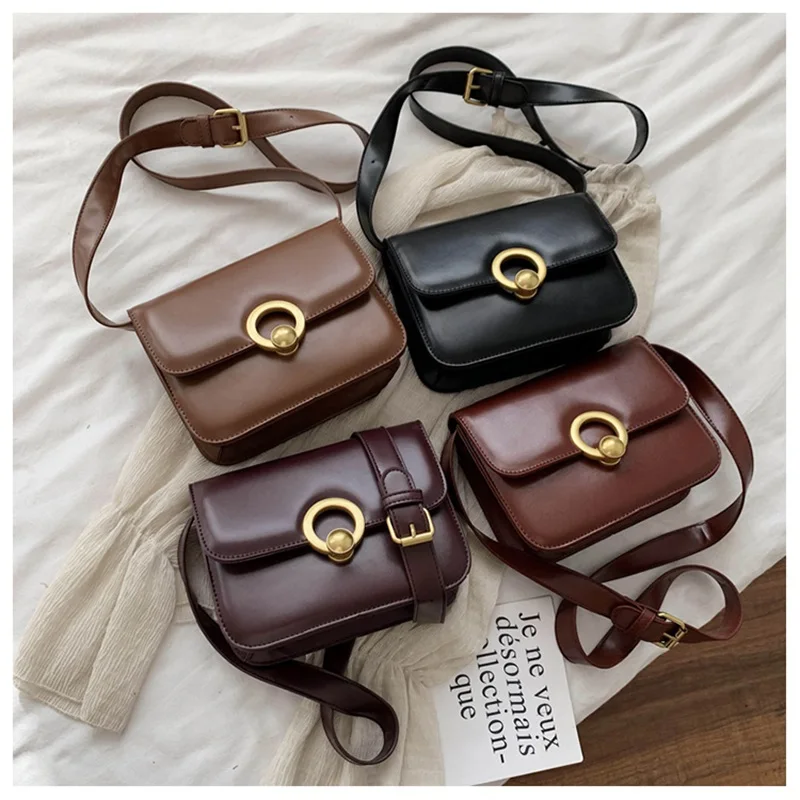 Fashion Trend Flip Shoulder Bag Ladies Personality Casual Messenger Bag Luxury Design Brand Simple Woman Handbag Retro Wallet
Fashion Trend Flip Shoulder Bag Ladies Personality Casual Messenger Bag Luxury Design Brand Simple Woman Handbag Retro Wallet