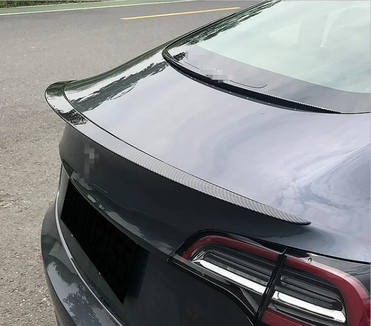 for Tesla Model 3 2017-2020 rear wing spoiler, Trunk Boot Wings spoiler carbon fiber 3M colloid installation
for Tesla Model 3 2017-2020 rear wing spoiler, Trunk Boot Wings spoiler carbon fiber 3M colloid installation