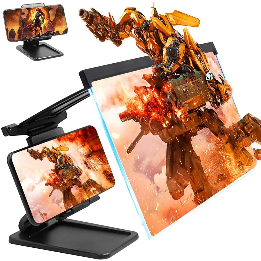Phone Holder 12 inch Phone Screen Amplifier 3D Screen Magnifier Cinema Projector Game Foldable Removable Desk Stand Bracket
Phone Holder 12 inch Phone Screen Amplifier 3D Screen Magnifier Cinema Projector Game Foldable Removable Desk Stand Bracket