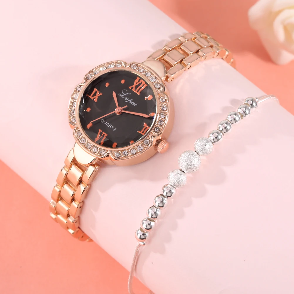 Diamond Women Luxury Watch Gold Quartz Watches Bracelet Set 2021 Ladies Dress Wristwatch Gifts for Woman Female Relogio Feminino
Diamond Women Luxury Watch Gold Quartz Watches Bracelet Set 2021 Ladies Dress Wristwatch Gifts for Woman Female Relogio Feminino
