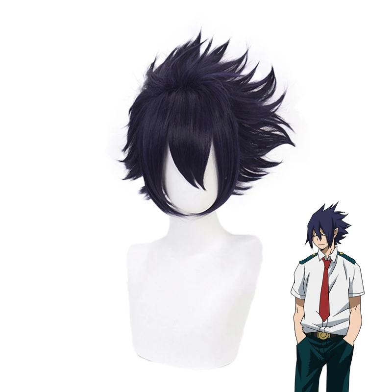 Anime Character Wig Dark Blue Short Wig Cosplay Costume Synthetic Hair Men's Women's Halloween Carnival Party Heat-resistant Wig
Anime Character Wig Dark Blue Short Wig Cosplay Costume Synthetic Hair Men's Women's Halloween Carnival Party Heat-resistant Wig
