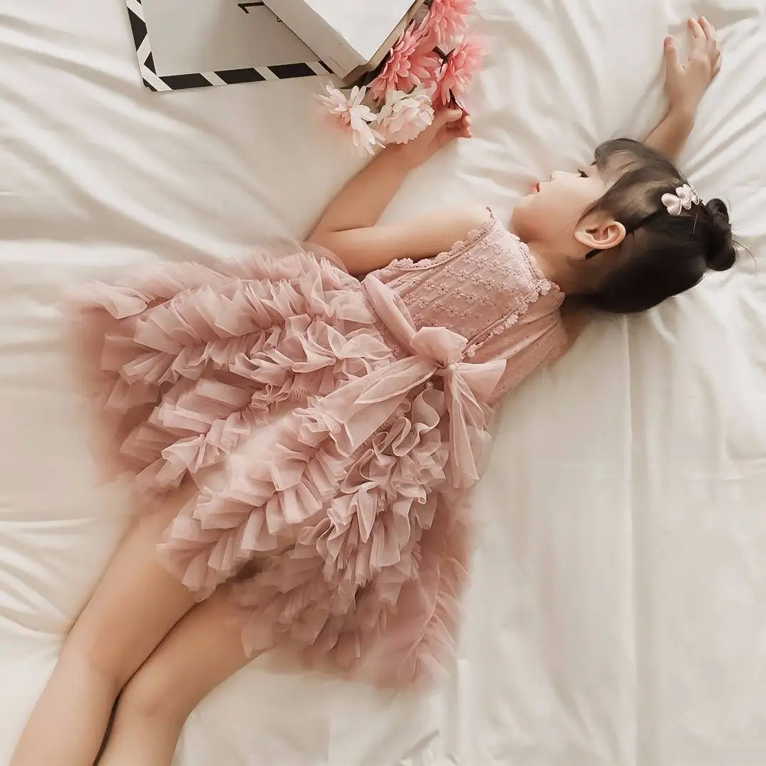 2021 Summer Kids Dresses For Girls Tutu Fluffy Cake Smash Dress Elegant Princess Party Wedding Dress Girl Birthday Clothing
2021 Summer Kids Dresses For Girls Tutu Fluffy Cake Smash Dress Elegant Princess Party Wedding Dress Girl Birthday Clothing