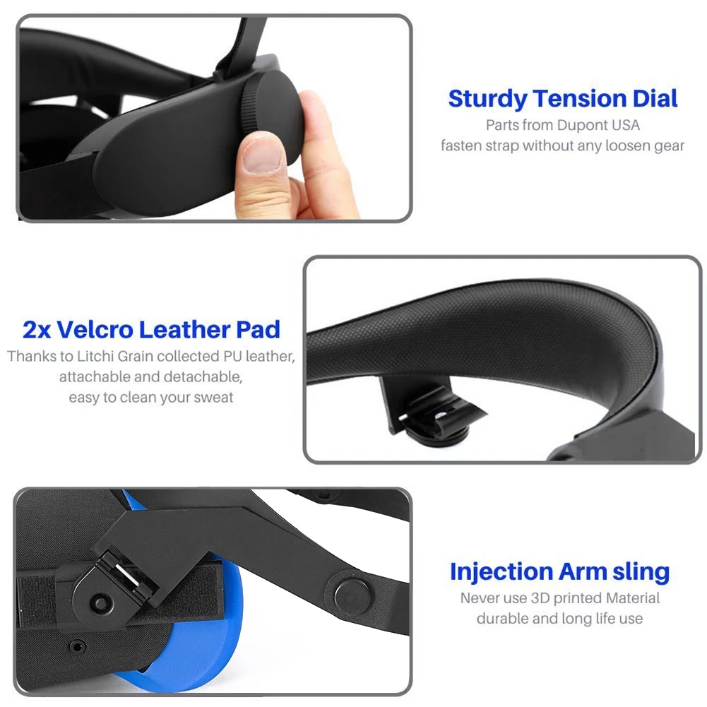 Head Strap for Quest Halo Strap Face, Comfortable and Adjustable, Ergonomic Virtual Reality Accessories
Head Strap for Quest Halo Strap Face, Comfortable and Adjustable, Ergonomic Virtual Reality Accessories