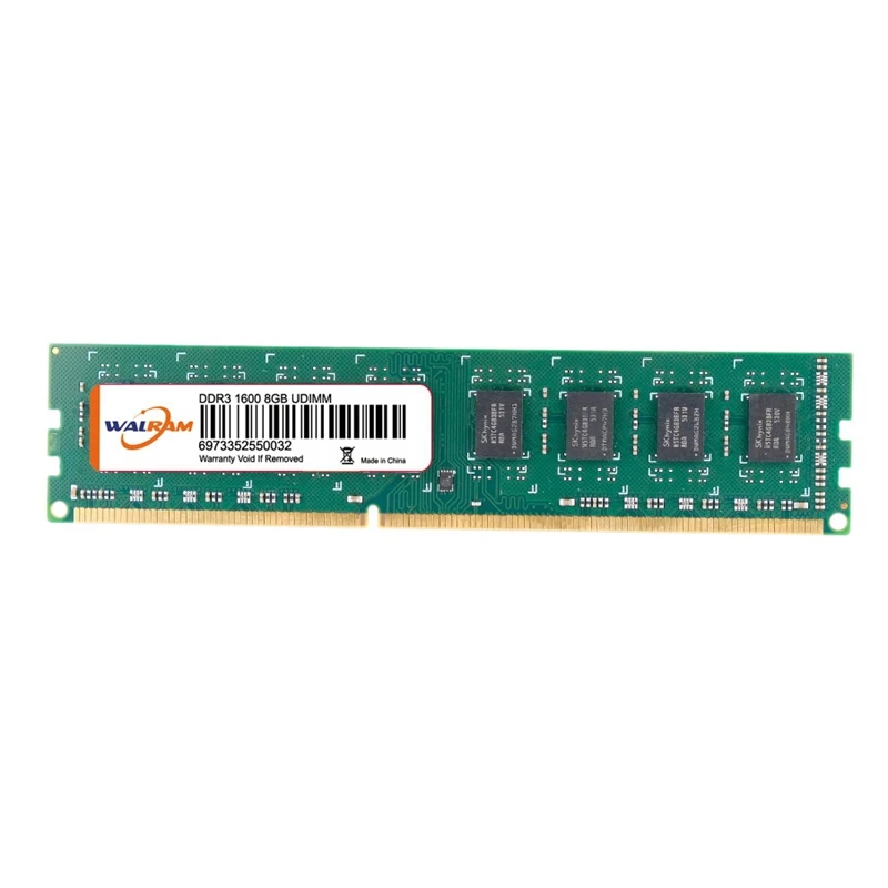 WALRAM Memory Bar Memory Card Memory DDR3 8GB 1600MHZ 240Pin Suitable for Desktop
WALRAM Memory Bar Memory Card Memory DDR3 8GB 1600MHZ 240Pin Suitable for Desktop