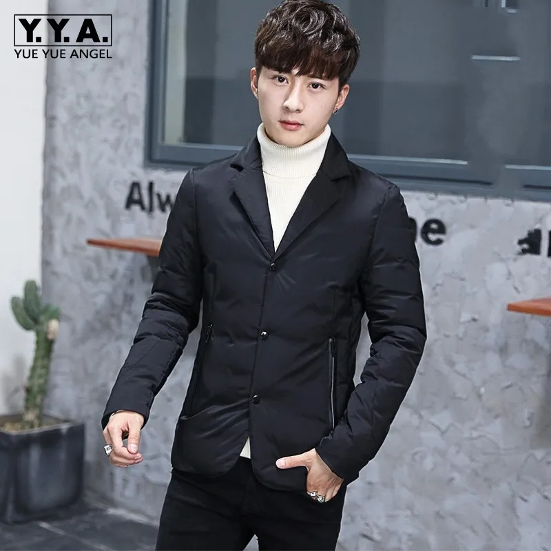 Winter Mens Warm Padded Parka Single Breasted Business Man Office Work Slim Fit Outwear Coat Casual Ultra-light Short Parkas 4XL 
Winter Mens Warm Padded Parka Single Breasted Business Man Office Work Slim Fit Outwear Coat Casual Ultra-light Short Parkas 4XL