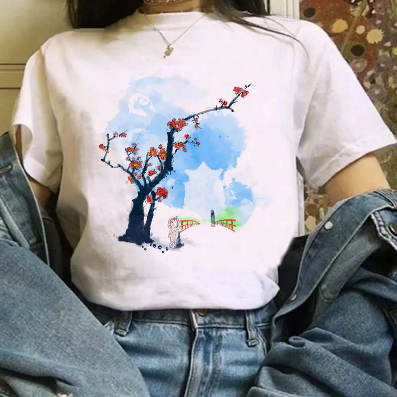 Totoro Studio Ghibli Harajuku Kawaii T Shirt Women Ullzang Miyazaki Hayao Tshirt Funny Cartoon T-shirt Cute Anime Top Tee Female
Totoro Studio Ghibli Harajuku Kawaii T Shirt Women Ullzang Miyazaki Hayao Tshirt Funny Cartoon T-shirt Cute Anime Top Tee Female
