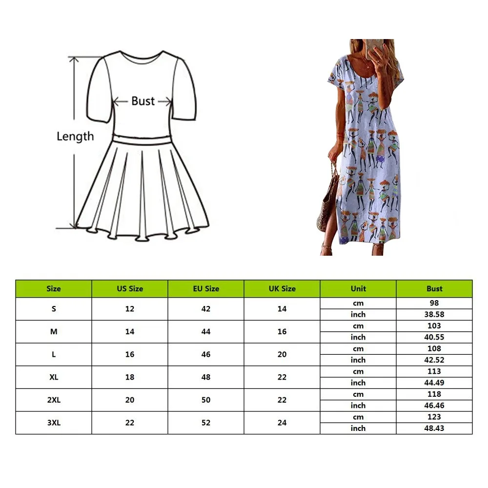Fashion Summer Maxi Dress Women's Printed Sundress Casual Short Sleeve Vestidos Female Simple Robe Femme Plus Size Dress
Fashion Summer Maxi Dress Women's Printed Sundress Casual Short Sleeve Vestidos Female Simple Robe Femme Plus Size Dress