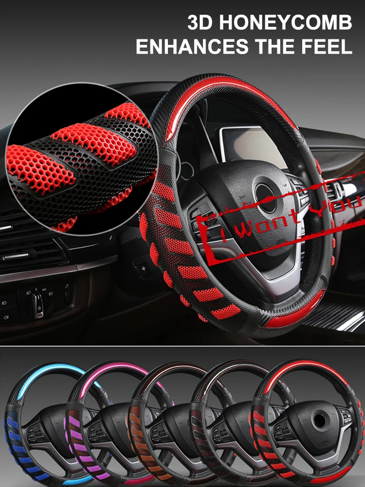 Universal 15" Car Steering Wheel Cover Skidproof Auto Steering- Wheel Cover Anti-Slip Car-styling Car Interior
Universal 15" Car Steering Wheel Cover Skidproof Auto Steering- Wheel Cover Anti-Slip Car-styling Car Interior