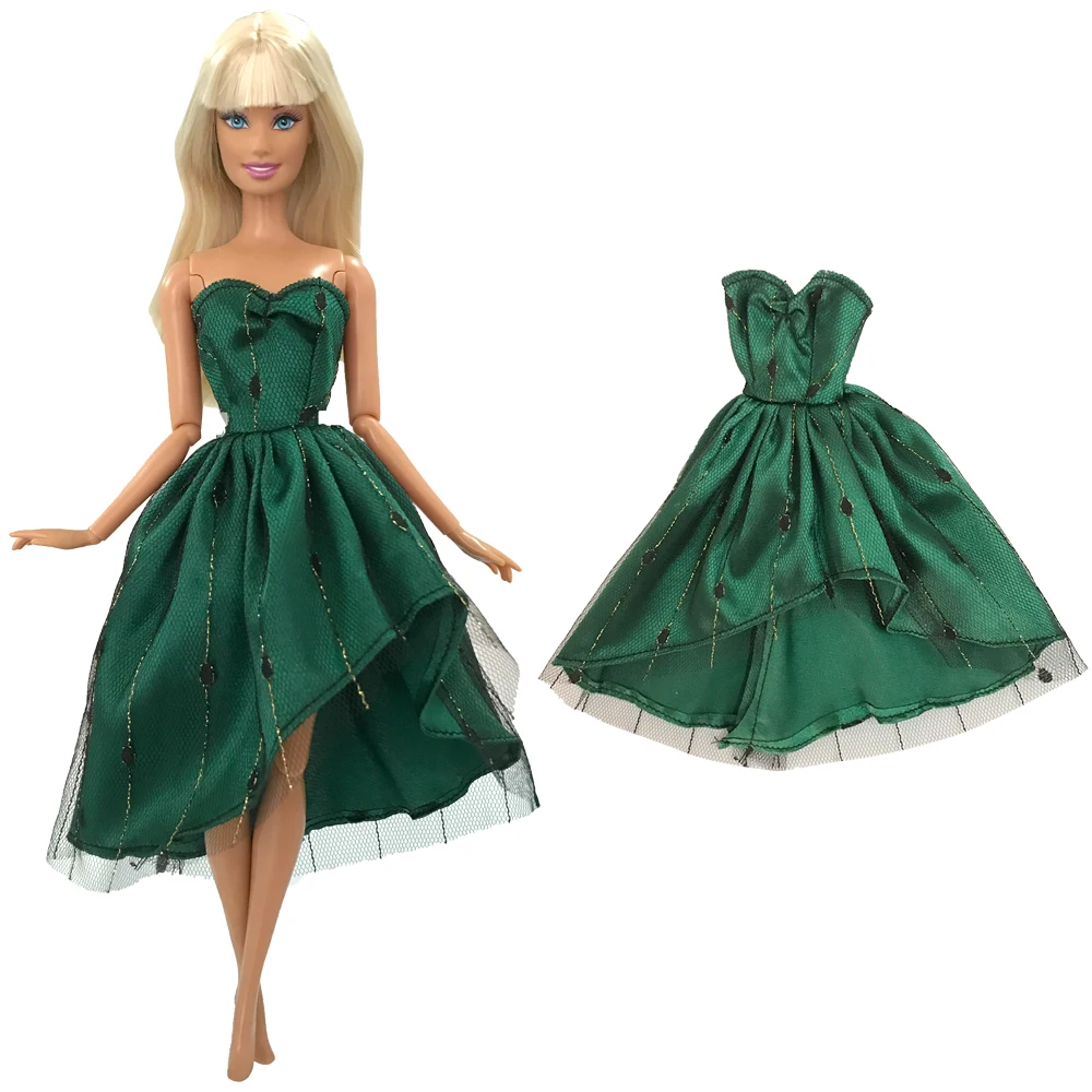 Новая Милая кукольная одежда NK 1 шт. мини платье юбка Повседневные Вечерние