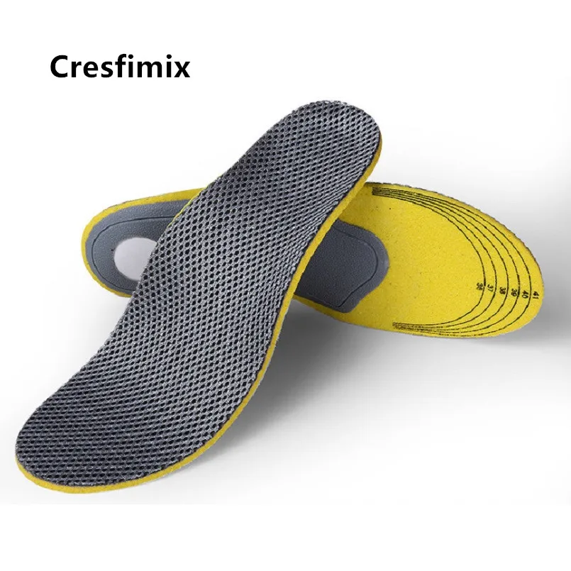 Cresfimix Semelle De Chaussures Men Cool Comfy Insert Foot Insoles Male Plus Size Light Weight Breathable C5564 | Обувь