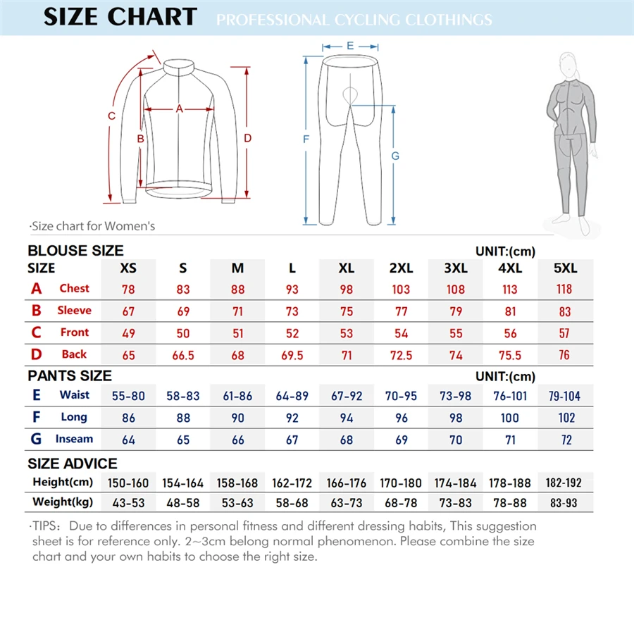 Long Sleeve Cycling Jersey Set Woman Riding Clothing Training Uniform Spring Autumn Maillot Ciclismo Fashion Simplicity Suit
Long Sleeve Cycling Jersey Set Woman Riding Clothing Training Uniform Spring Autumn Maillot Ciclismo Fashion Simplicity Suit