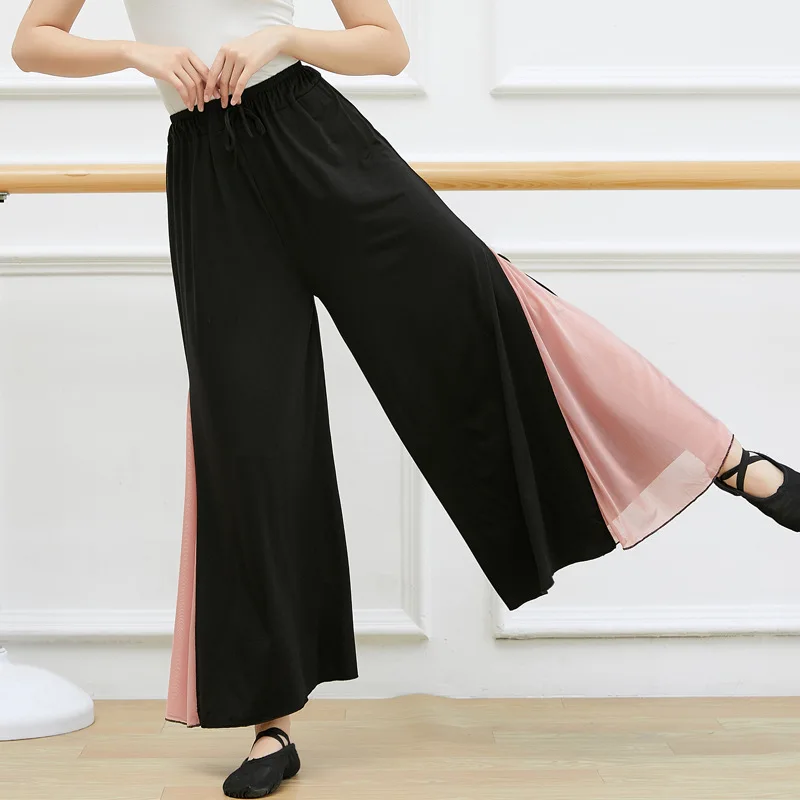 Adult Modal Mesh Belly Dance Palazzo Pants Wide Leg Trousers Costume for Women Practice Dancing Clothes Dancer Wear Clothing
Adult Modal Mesh Belly Dance Palazzo Pants Wide Leg Trousers Costume for Women Practice Dancing Clothes Dancer Wear Clothing